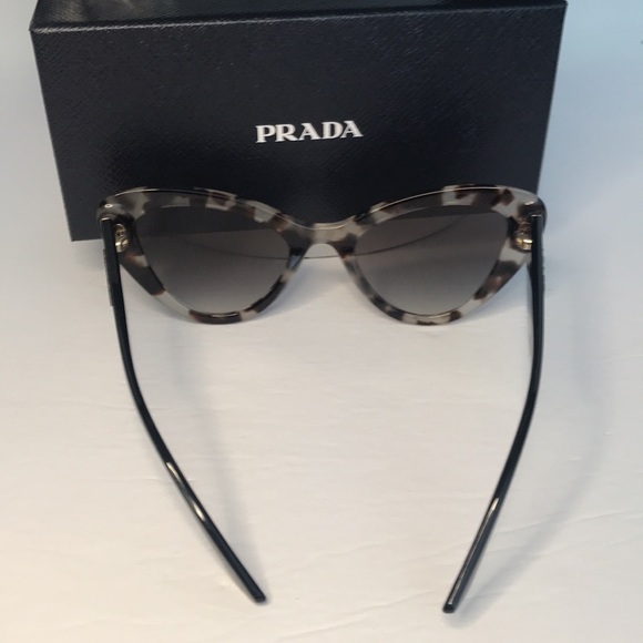 New - Prada 0PR 13YS 07R08I Women Sunglasses Cat eye - Picture 7 of 16